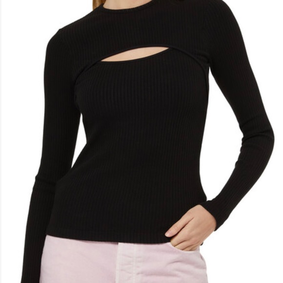 Agolde Lyra cut out long sleeve sweater - Picture 2 of 4
